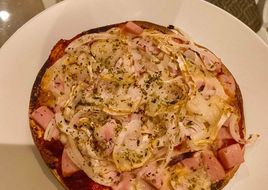 Pizza con base de fajita
