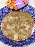 Lentejas con repollo en olla a presión
