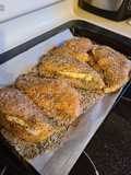 Everything bagle cream cheese chicken