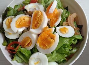 Hình của món Xà lách trộn.