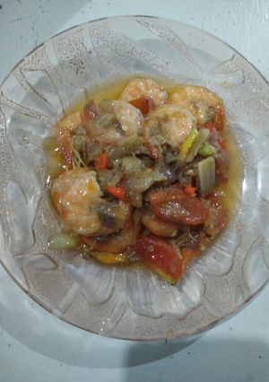 Foto resep Oseng udang bumbu dasar 😁