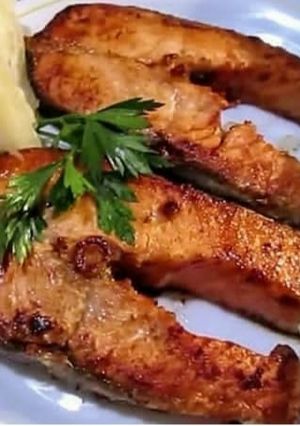 Una foto de Salmón fácil