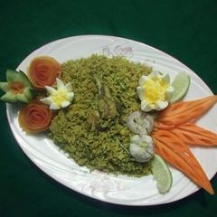A picture of Chicken khichuri (Bengali dish).
