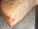 Bizcochuelo de vainilla con avena
