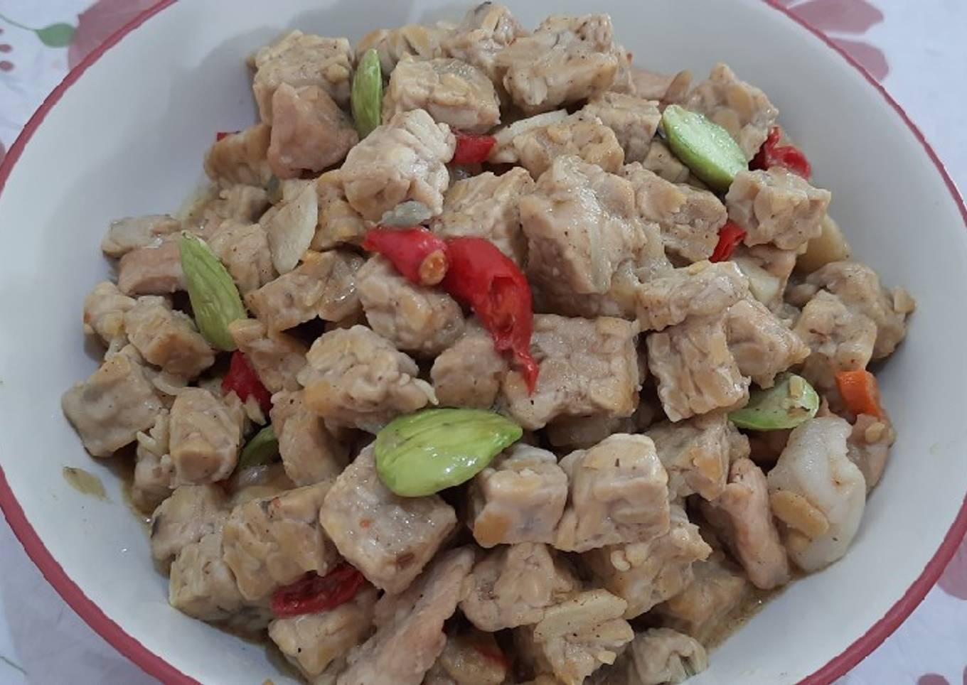 Oseng2 tempe ala2 mamaNa