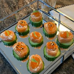A picture of Smoked Salmon Roulade by Emily.