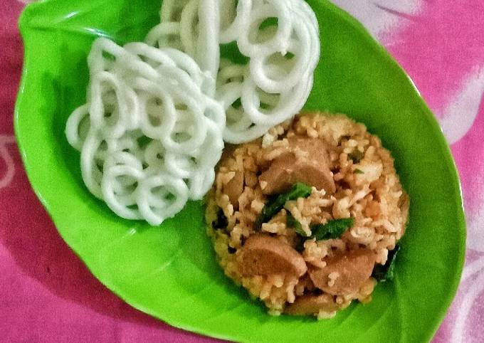 Recipe: Tasty Nasi Goreng Telor Bakso