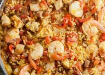 Best Recipe Prawn paella Savory Delicious