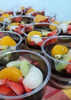 Foto resep Puding buah