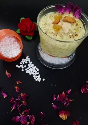 દુધી સાગો ખીર (Dudhi Sago Kheer Recipe In Gujarati) રેસીપી મુખ્ય ફોટો