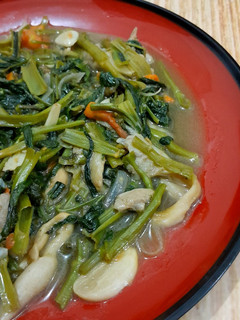 Foto resep Tumis Kangkung dan Jamur Tiram