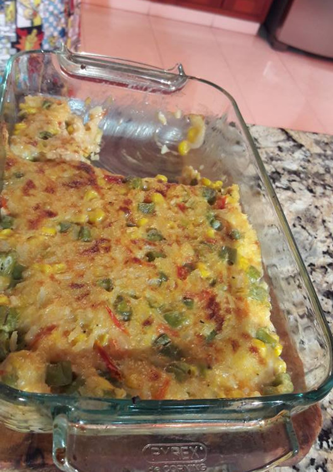 Una foto de Arroz con habichuelas