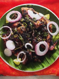 தந்தூரி சிக்கன்(tandoori chicken recipe in tamil) செய்முறை முக்கிய புகைப்படம்