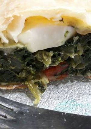 Una foto de 🍃Tarta de🌯Acelga Clásica🌿