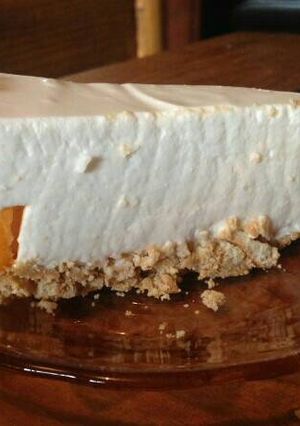 Una foto de Tarta de yogurt y mango