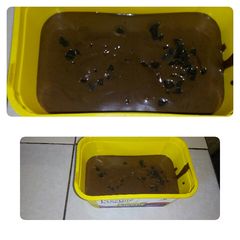 A picture of Healthy chocolate banana ice cream #chocolatebaking #authormarat.