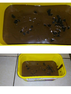 A picture of Healthy chocolate banana ice cream #chocolatebaking #authormarat.