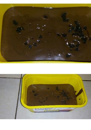 A picture of Healthy chocolate banana ice cream #chocolatebaking #authormarat.