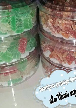 Foto resep Manisan pepaya kering
