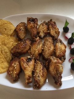 Una foto de Alitas de pollo marinadas