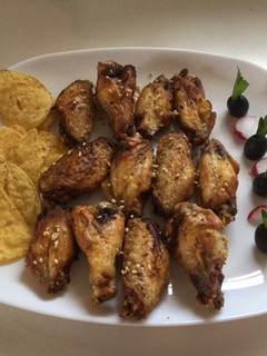 Una foto de Alitas de pollo marinadas