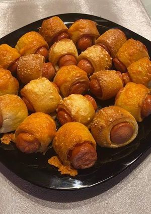 Ketogén mini hot dog recept fotója