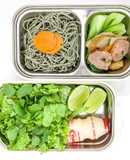 Giảm cân - lunchbox - eat clean: Bún chả cá (277calo)