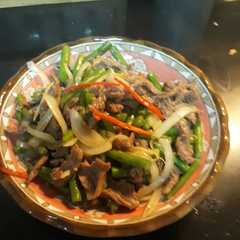 A picture of Cah buncis daging sapi.