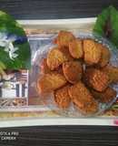 Wheat Coconut Cookies (brown sugar