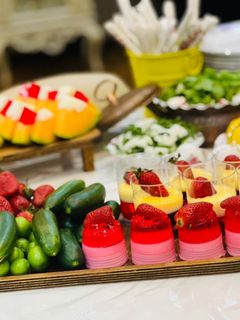 عکسی از دستور سینی دسر بهاری