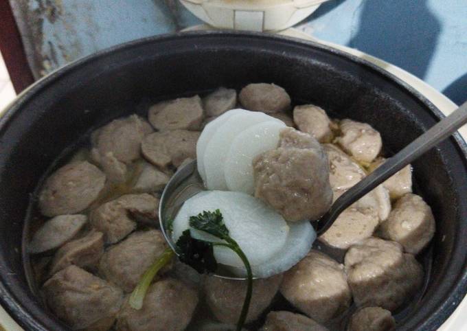 Resep Soto Bandung Loba (lobak-baso) Oleh Mommy IYELL - Cookpad