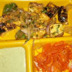 Paneer tikka A picture of Paneer tikka.