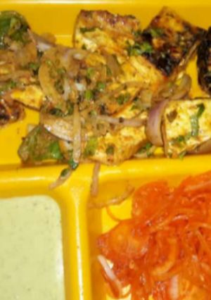 A picture of Paneer tikka.