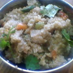 A picture of Masala Upma / Spicy Semolina (Wheat).