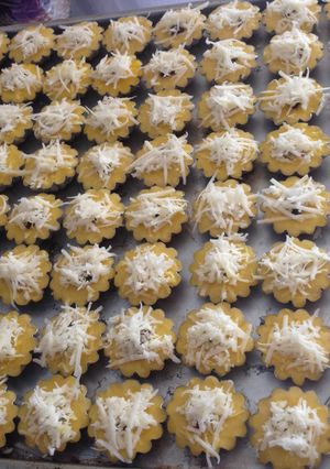 Foto resep Nastar bunga kismis keju (1/2kg terigu)