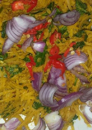 A picture of African salad.