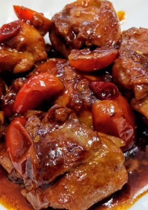 A picture of Sweet and Spicy Chicken (Indonesian Style).