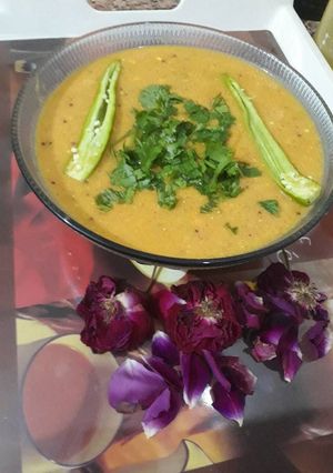 प्लेन कढ़ी बिना पकोरा (Plain Kadhi without Pakora recipe in hindi) रेसिपी मुख्य फोटो