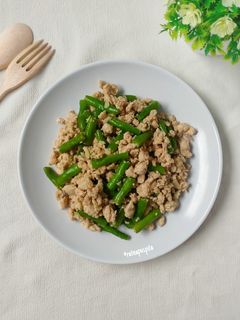 Foto resep Tumis Buncis Ayam Giling