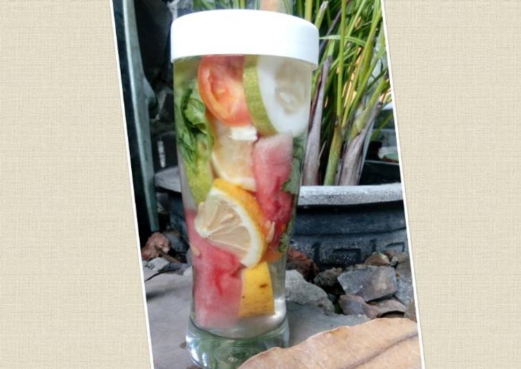 Resep: SempurnaInfused water