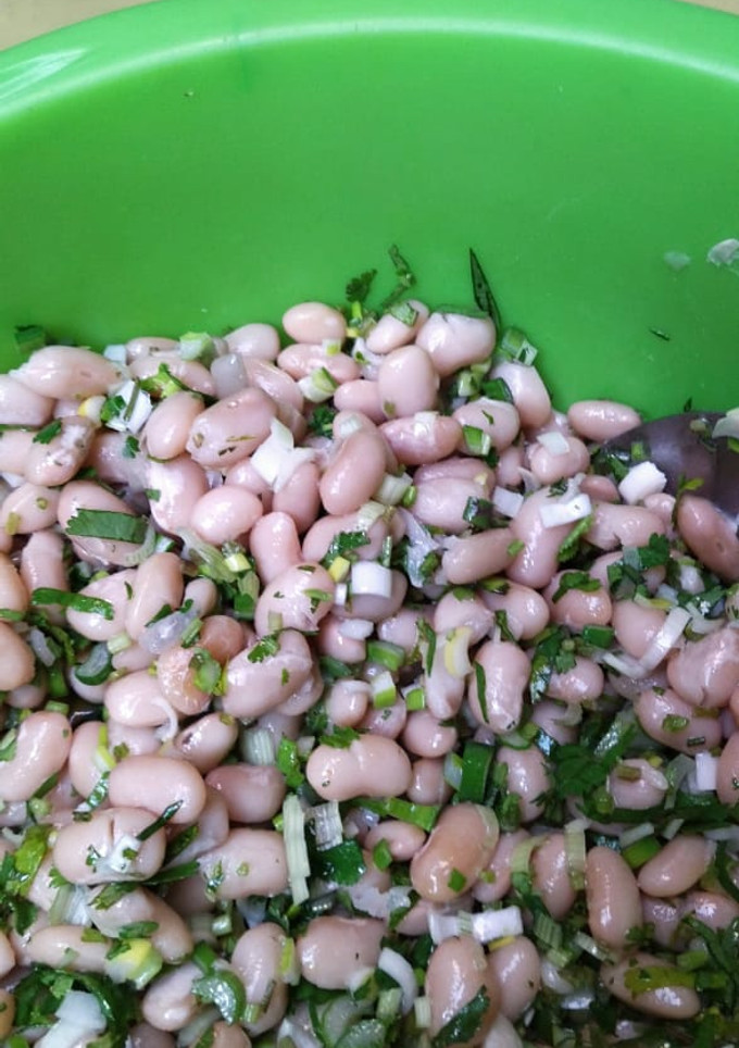 Una foto de Ensalada de porotos