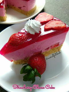 Gambar Strawberry Cheese Cake
