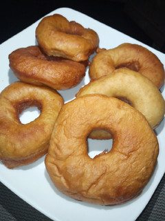 A picture of Soft fluffy doughnut.