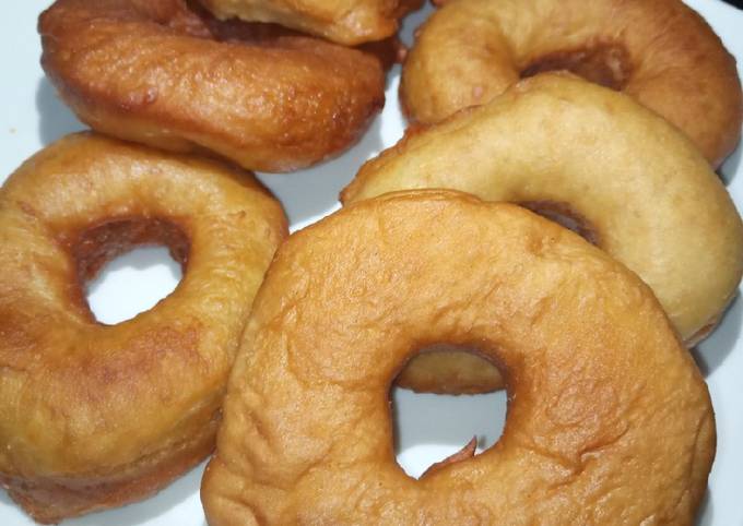Langkah Mudah untuk Membuat Soft fluffy doughnut yang Lezat Sekali