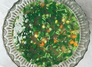 รูปของ ซุปผักชีมะนาว / lemon coriander soup 🍋 🍲