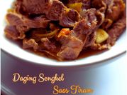 Gambar daging sengkel saus tiram