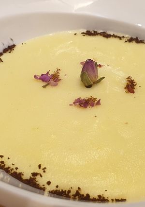 عکسی از دستور فرنی با آرد ذرت