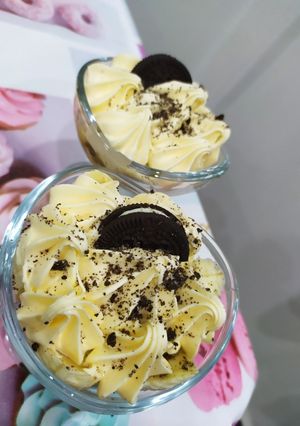 صورة لوصفة كؤوس بذوق الموز والكراميل 🍯🍌