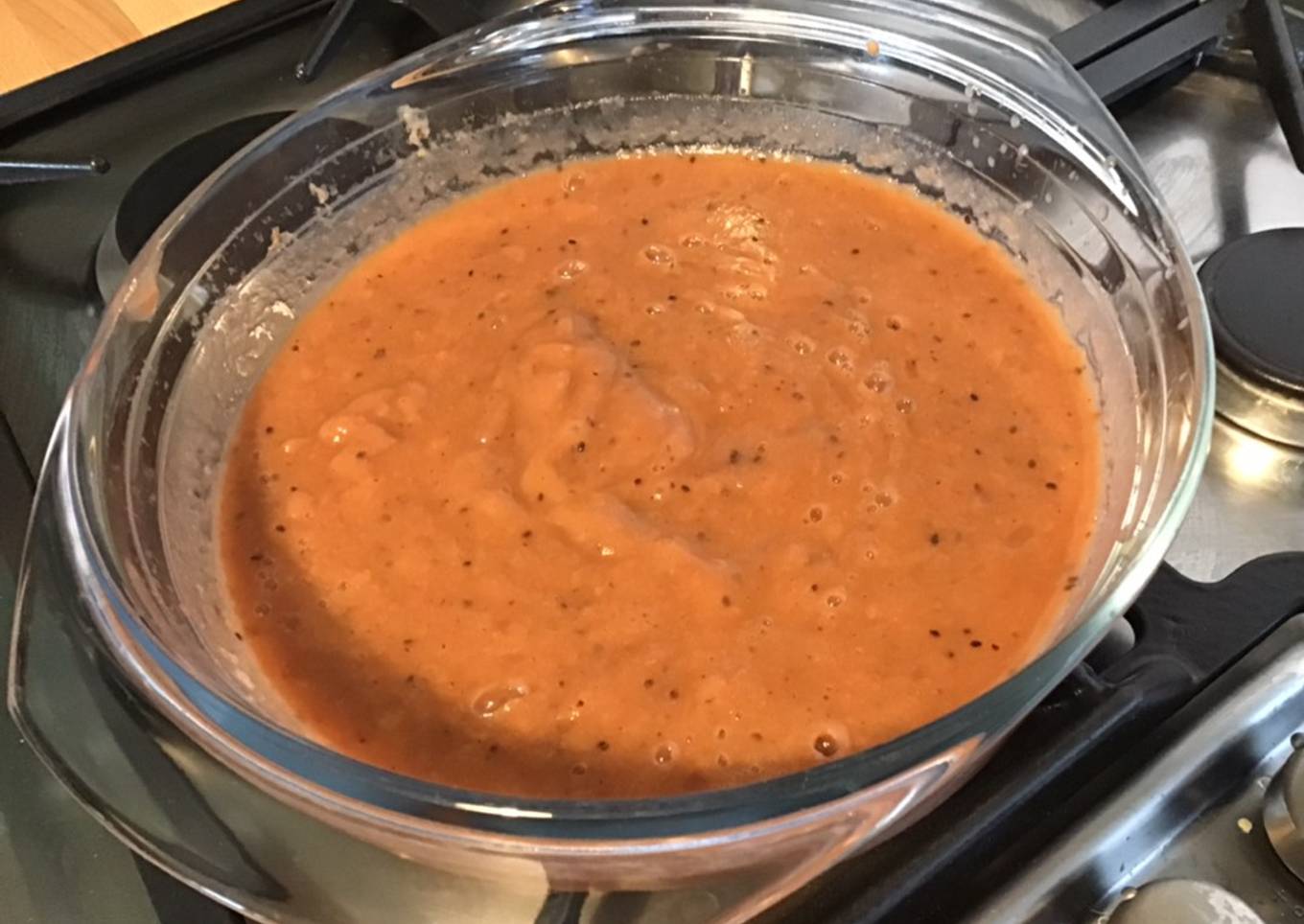 Compote pêches et kiwis à l'orange