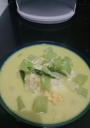 Foto resep Sayur labu telur santan